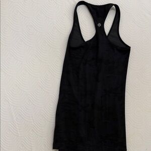 Lulu Lemon Camo Black Racerback Tank Top